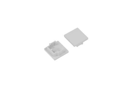 [511562] DIOFLEX endestykke HOOD14 grå 2 stk.