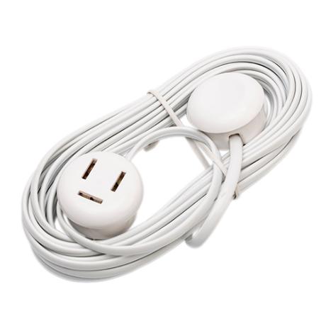 [653467] Telefon forlængerledning 20m hvid