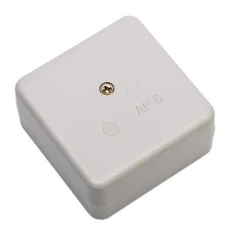 [653752] Forgreningsdåse AP6 grå 60x60x29mm IP20