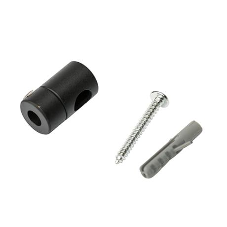 [671006] Ledningsophæng m/aflastn. sort mat