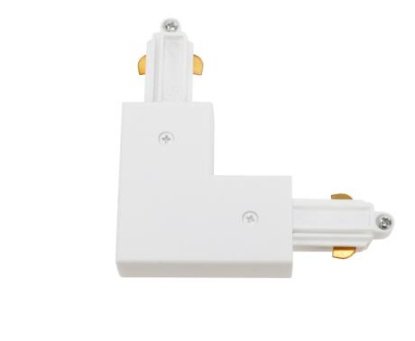 [672115] DIOTRACK 1-F Vinkel 90° venstre hvid