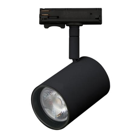 [672216] DIOTRACK 1-F spot Rulle E LED spot sort