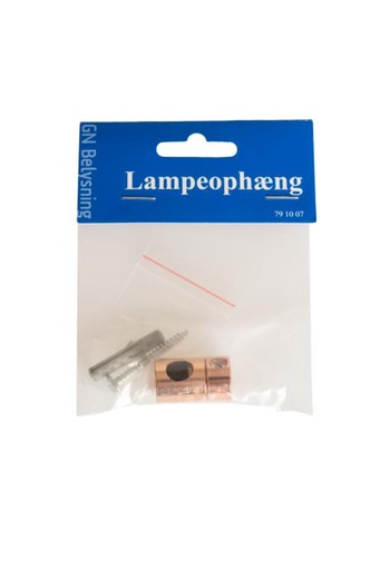 [791007] Ledningsophæng m/aflastn. kobber