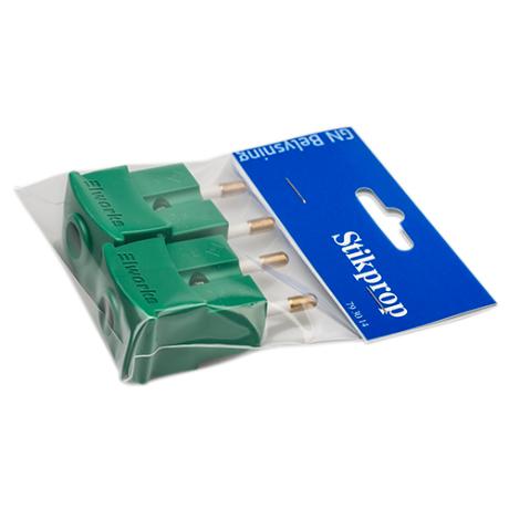 [793014] Stikprop u/jord slagfast grøn 2 stk. GN-pak