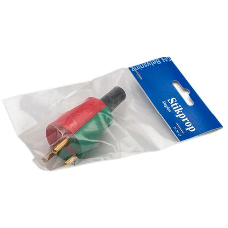 [793025] Stikprop m/jord S-5 Slagfast rød/grøn B&H GN-pak