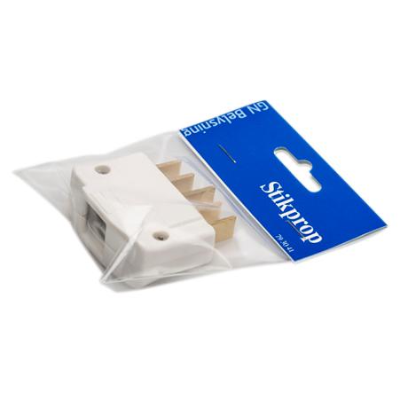 [793041] Komfur stikprop 5 pol 16A 440V hvid GN-pak