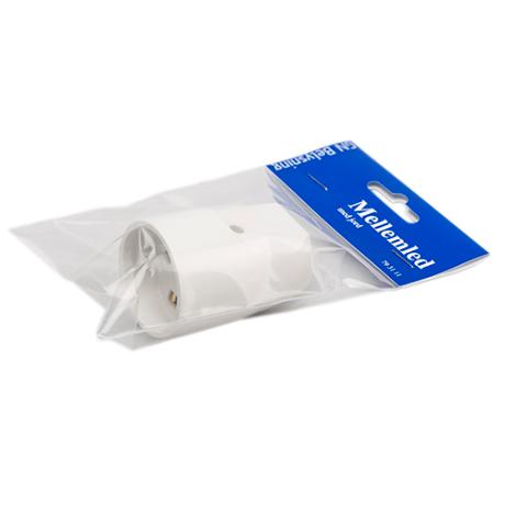 [793111] Mellemled m/jord hvid GN-pak