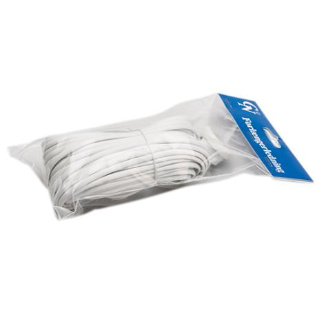 [793467] Telefon forlængerledning 20m hvid GN-pak