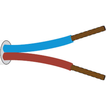 [3032302388] LEDNING 2X1,0 PKA SORT RG100