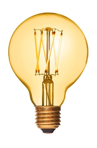 [813089] DANLAMP LED Globe de luxe gold 2W 920 100lm E27