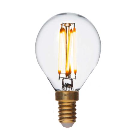 [813119] DANLAMP LED-4 krone klar 4W 922 320lm E14