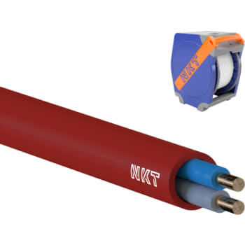 [3033202733] Brandsikkert Kabel NoBurn EQQXB Xtra 1x2x1 Rød Qaddy Q1000