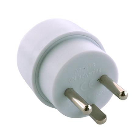 [929473] Hybridstikprop, adaptor fra schuko til DK stik