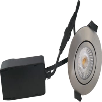 [6242001272] Downlight Low Profile ECO LED 6W 420 lumen, 2700K, rund, b. alu
