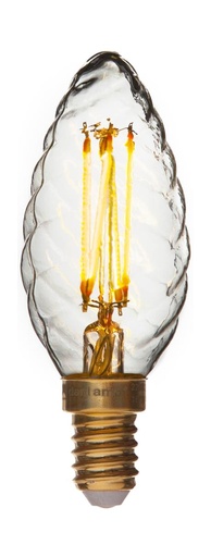 [813010] DANLAMP LED-4 krystalkerte 4W 922 320lm E14