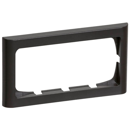 [1017044278] LK Fuga ramme Softline 63 2m vandret - koksgrå