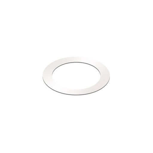 [3964-0] Hvid forstørrelsesring til V-Tac 12W LED indbygningspanel - Hul: Ø16 cm, Mål: 21 cm
