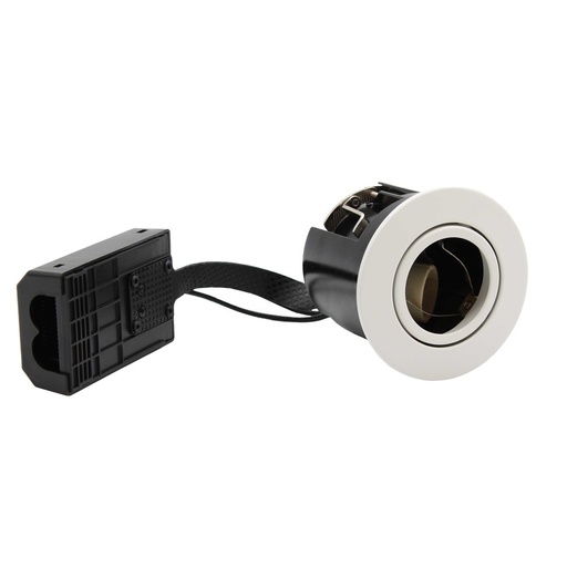 [2595-0] LEDlife indbygningspot Inno88 - GU10, mat hvid, IP44, godkendt i isolering (230V)