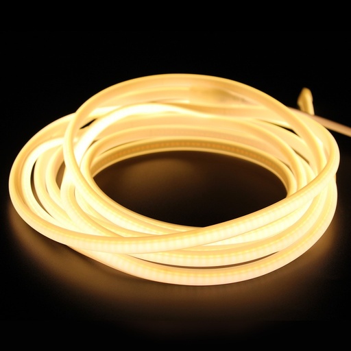 [12400-13464] Vandtæt Neon COB strip - 230V, IP67, 288 LED, 11,5W/m, kan klippes hver 10cm
