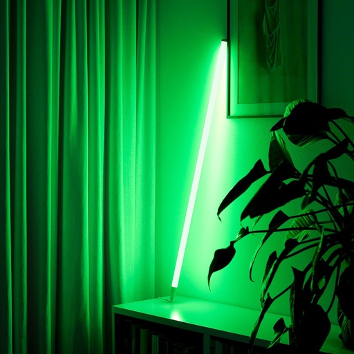 [23861-0] LEDlife Neon Tube LED 120 cm, Grøn - Designer rør med ledning, 18W, IP67
