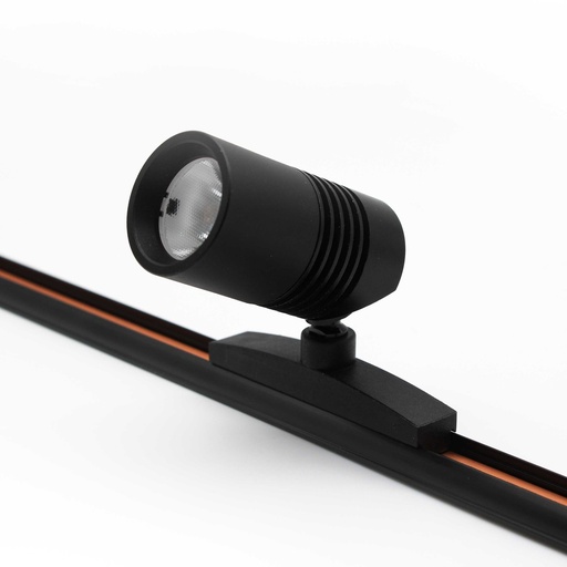 [24070-16646] PicoTrack 3,5W Mini LED skinnespot - Sort, Passer til PicoTrack skinner, RA92, 24V