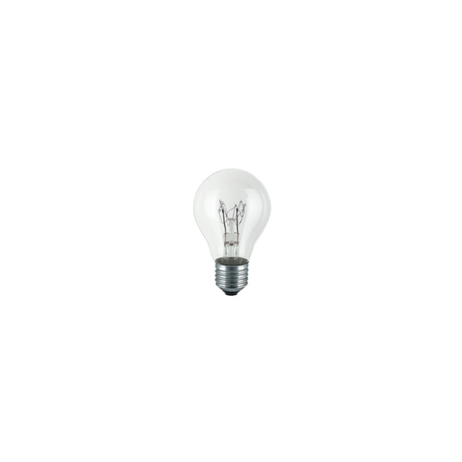 [29599-0] 60W glødepære E27 klar, 630lm, dæmpbar, A55 - energibesparende og langtidsholdbar