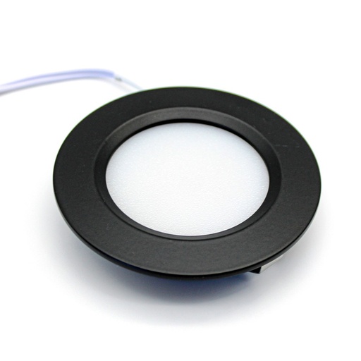 [21356-15841] LEDlife Reco68 Sort Indbygningsspot Ø6,8 cm 2,5W 12V DC RA92 240lm