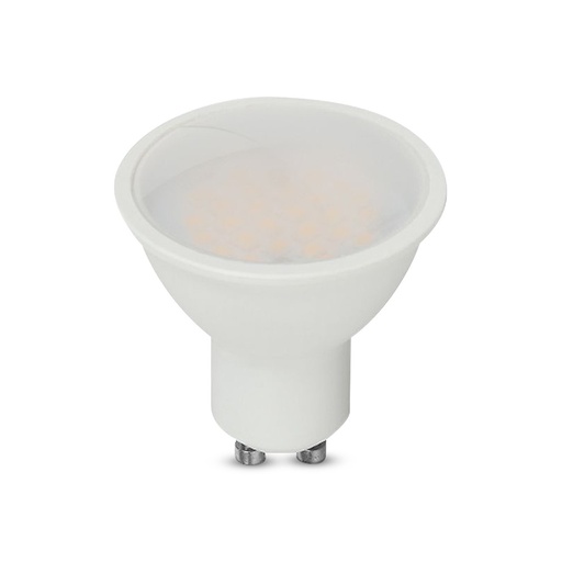 [26985-18623] 10W GU10 LED Spotlight med mælkeagtigt dæksel og 3000K varm hvidt lys - 1000lm - RA80