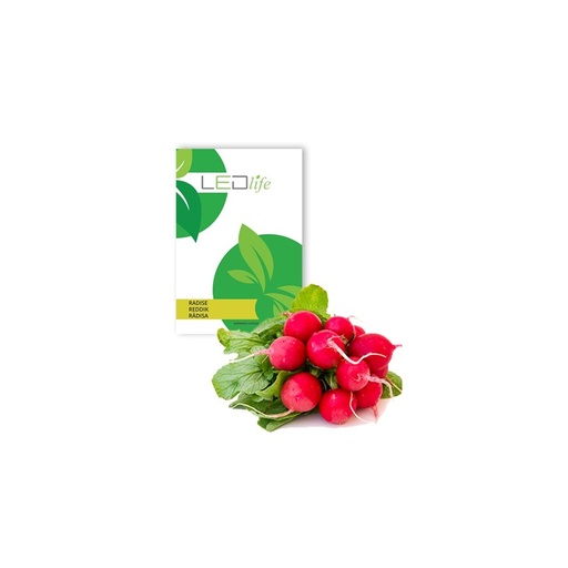 [4359-0] Outlet: Radisefrø - French Breakfast 3, Raphanus sativus, 2g - Friske og velsmagende frø til din have!