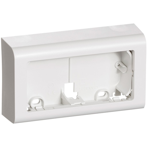 [1017045222] LK Fuga softline underlag 2 modul v. u/s  hvid