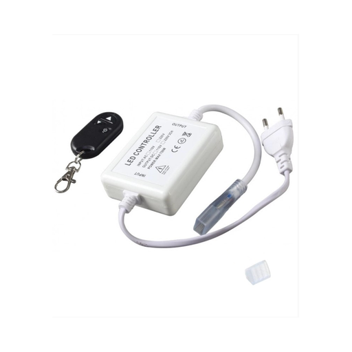 [12125-0] RF Trådløs Dæmper med Fjernbetjening - Inkl. Endeprop, 230V (COB), Memory Funktion