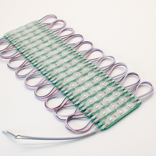 [19981-15219] Grøn LED Modul - Vandtæt, 1,1W, IP66, 12V, Perfekt til skilte og specialløsninger