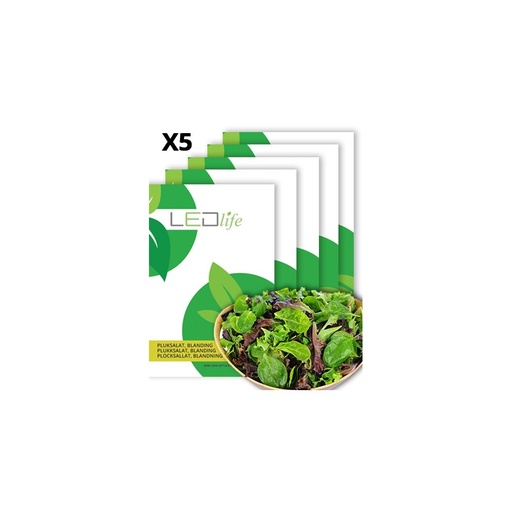 [4599-0] Blandede frø til pluksalat - Baby Leaf mix