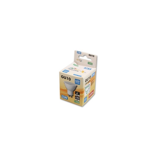 [8996-11207] GU10 LED Spot 5W - 500 Lumen - Varm/Neutral Hvid - RA80 - 230V Input