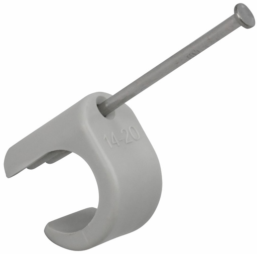 [9915000] CLIPS 14-20 L45 GRÅ 50STK