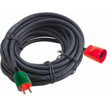 [6228103039] Kabelsæt slagfast DK stik 250V 13A 3G1,5mm2 20m