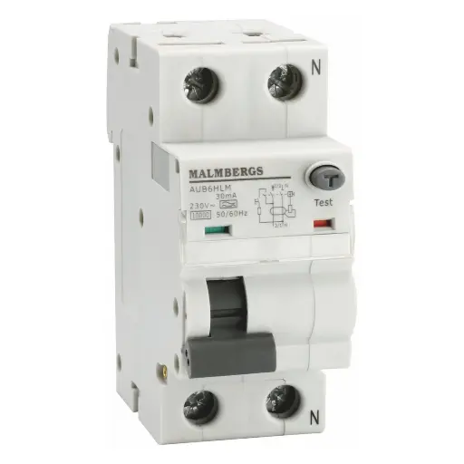 [2169869] KOMBIRELÆ 16A C 2P 10KA