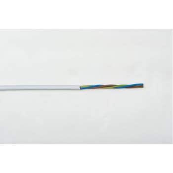 [6232000924] Ledning H03VV-F 3g0,75 hvid, R100