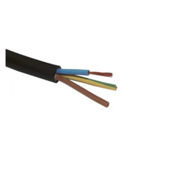[6234100440] Gummikabel H07RN-F 3G1,5 mm² R100, sort