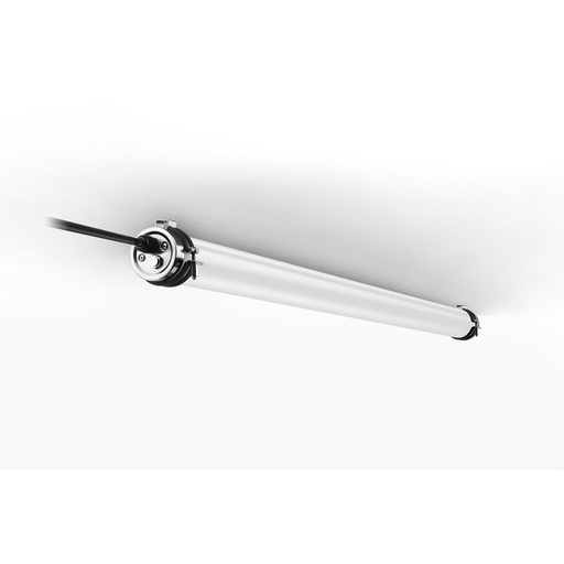 [27143-18778] Dura66 60W LED armatur - 150 cm, IP66, Gennemfortrådet, IK10, 150lm/W