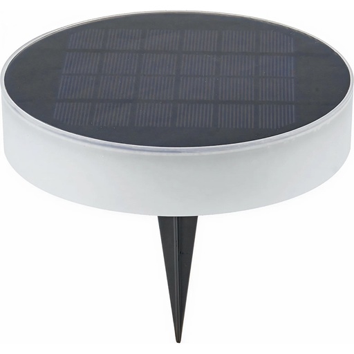 [29500-18911] Solcelle sensor bedlys - Skumringssensor, spyd/væg montering IP65, 1.5W, energibesparende udendørs belysning
