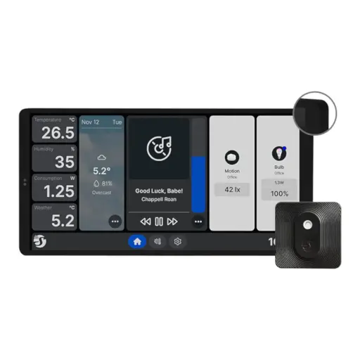 [7826110805] Shelly Wall Display X2 Black