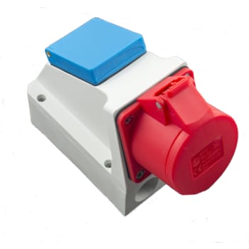 [9909000378] Cee vægudtag combi 5p/dk 3p   