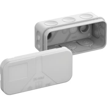 [4221642476] MEMBRANDÅSE 2K-MINI, IP55 89X43 MM GRÅ