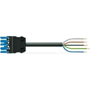 [4228389703] Tilslutningskabel 3M HF Eca Hunstik/fri ende, blå
