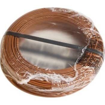 [4232136531] Ledning H07Z1-U 1x2,5 brun, R100, halogenfri (PVL)