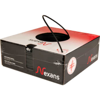 [4232538142] Ledning H07Z1-U 1x1,5 sort, R100, halogenfri (PVL)