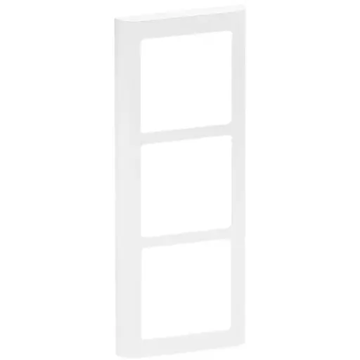 [1017056567] LK Fuga ramme SOFT 63 3x1m - hvid