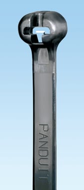 [0439610553] Kabelbinder med stål 7,0X780 i pakker a 50 styk sort