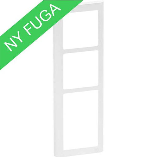 [1017056648] LK Fuga ramme SOFT 63 3½m - hvid